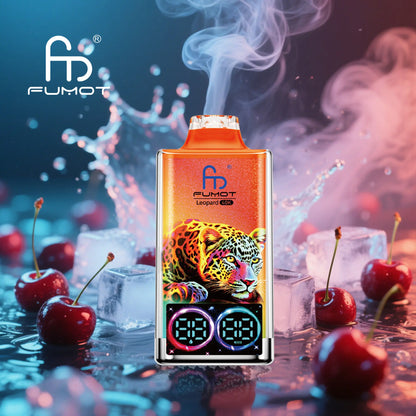 Fumot Leopard 40000 40K Puffs Original Edition Dual Mesh LCD Display Disposable Vape