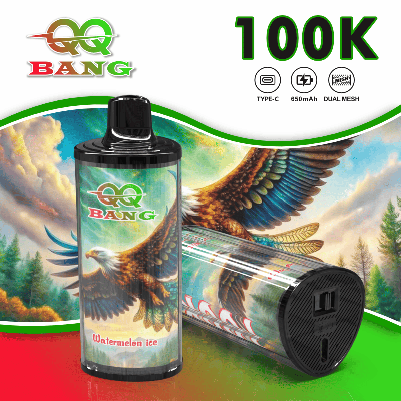 QQ Bang 100000 100K Puffs Dual Mesh Original Rechargeable Disposable Vape