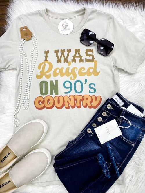 Raised On 90’s Country Tee