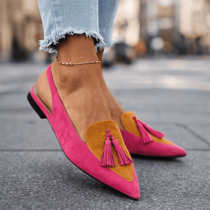 Belvara - Premium Slingback Flats