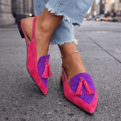 Belvara - Premium Slingback Flats