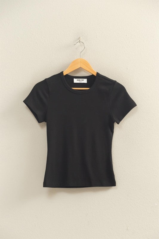 Mineral Wash Classic Tee Black