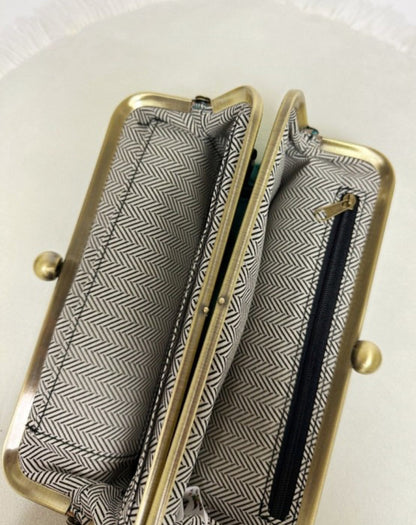 Collette Hobo Style Kiss Lock Wallet