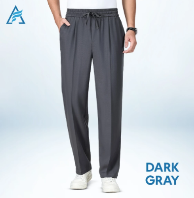 ⏳Limited-time 50% off⏰AirFlexion - Pull On Ice Silk Stretch Smart Casual Pants