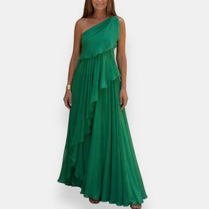 Heloisia - Luxe One-Shoulder Evening Gown
