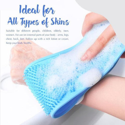 📢📢50% OFF TODAY !! ⏰🧼 Silicone Body Cleansing Brush ✨ Deep Clean, Gentle Exfoliation & Smooth-Looking Skin