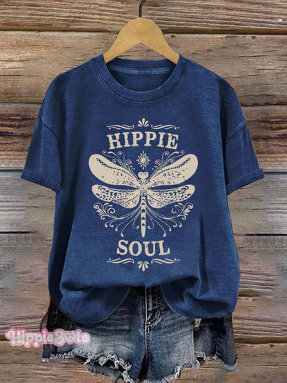 Hippie Soul Art Print T-shirt