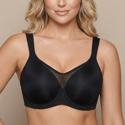 ⏳💐🖤Women's Elegant Sheer Full Coverage Non-padded Plus Size Bra