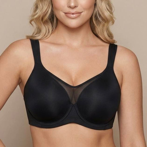 ⏳💐🖤Women's Elegant Sheer Full Coverage Non-padded Plus Size Bra