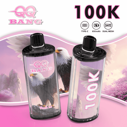QQ Bang 100000 100K Puffs Dual Mesh Original Rechargeable Disposable Vape