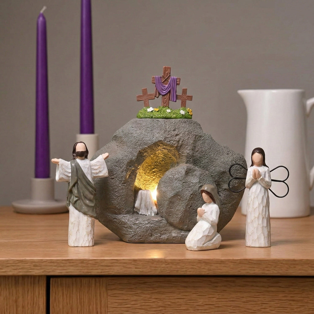 Celinea - Easter Resurrection Scene Decorative Set