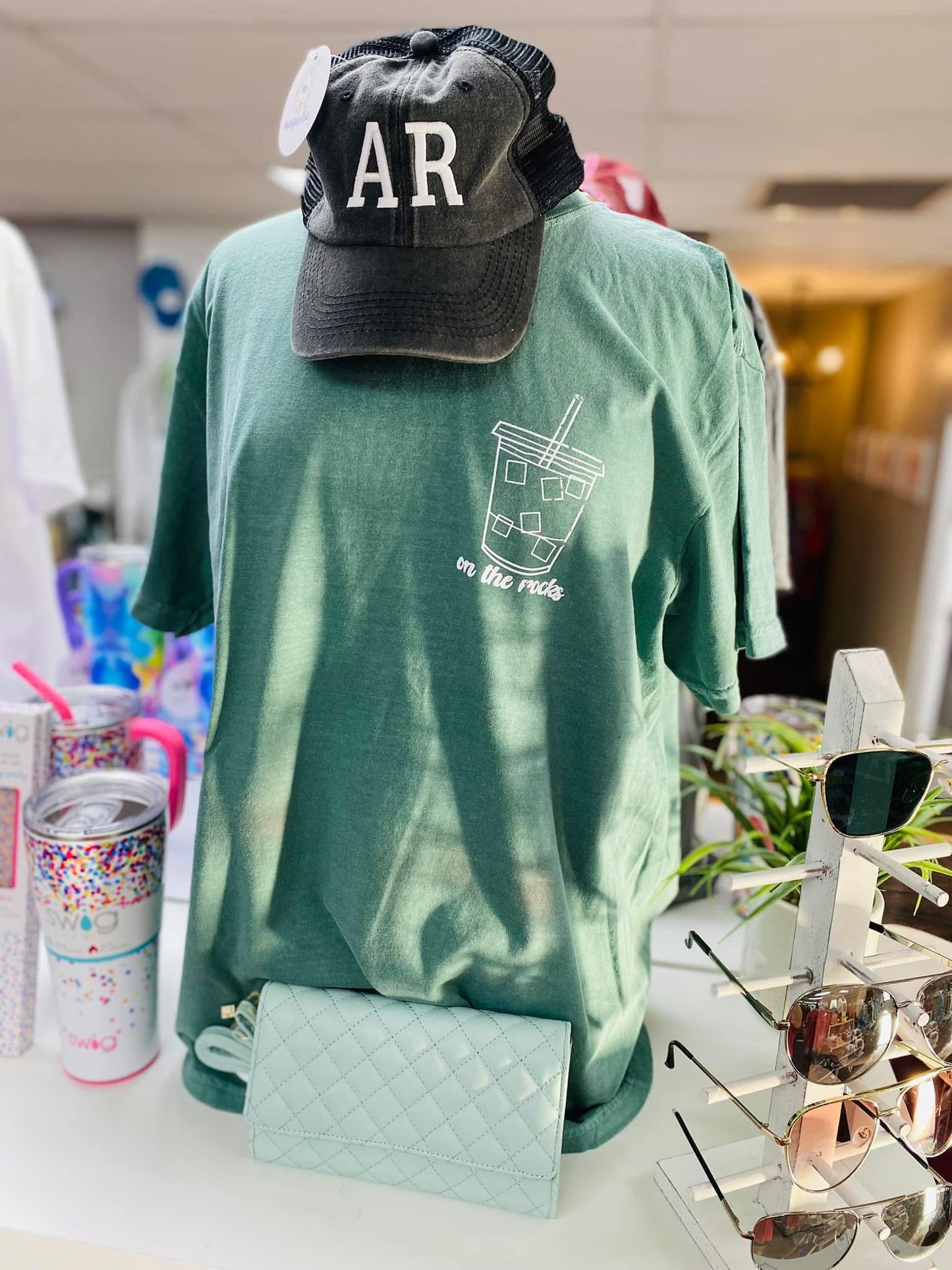 Comfort Colors Coffee On The Rocks Tee