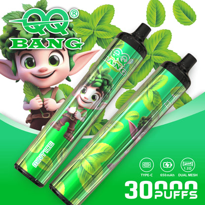 QQ Bang 30000 30K Puffs Original Disposable Vape Pen Type-C Rechargeable E-Cigarette