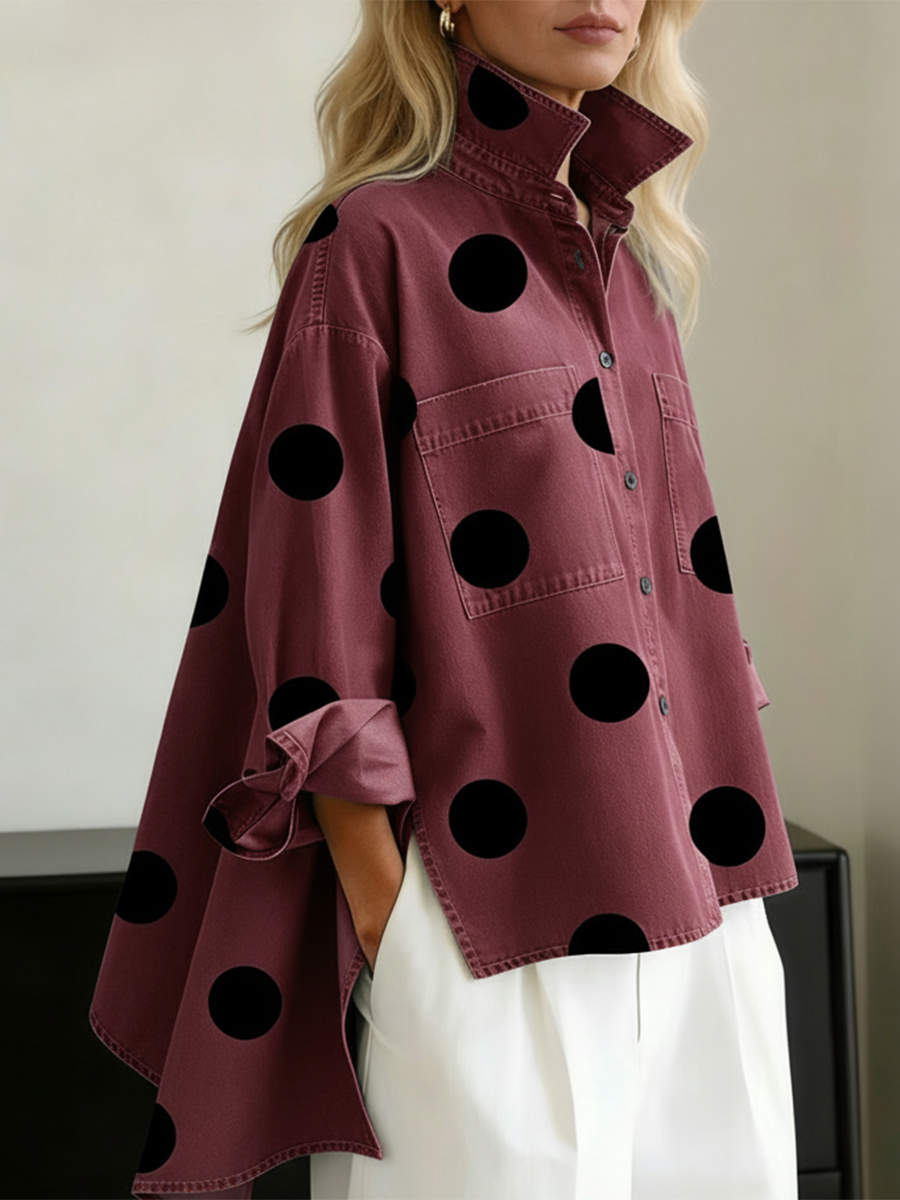 Kelsey - Soft-Touch Embroidered Blouse