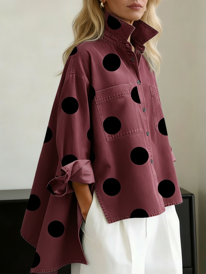 Kelsey - Soft-Touch Embroidered Blouse