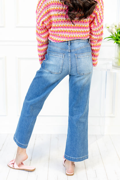 MICA Patch Pocket Crop Denim Jean