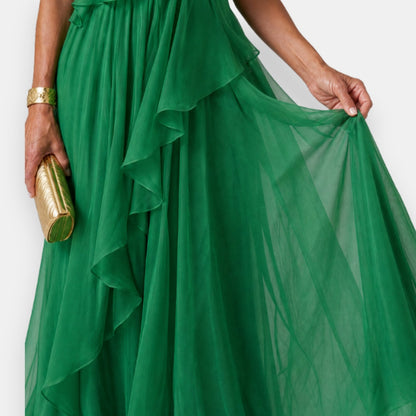 Heloisia - Luxe One-Shoulder Evening Gown