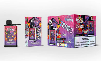 Bang 28000 28K Puffs Original Adjustable Ice level Disposable Vape Pen