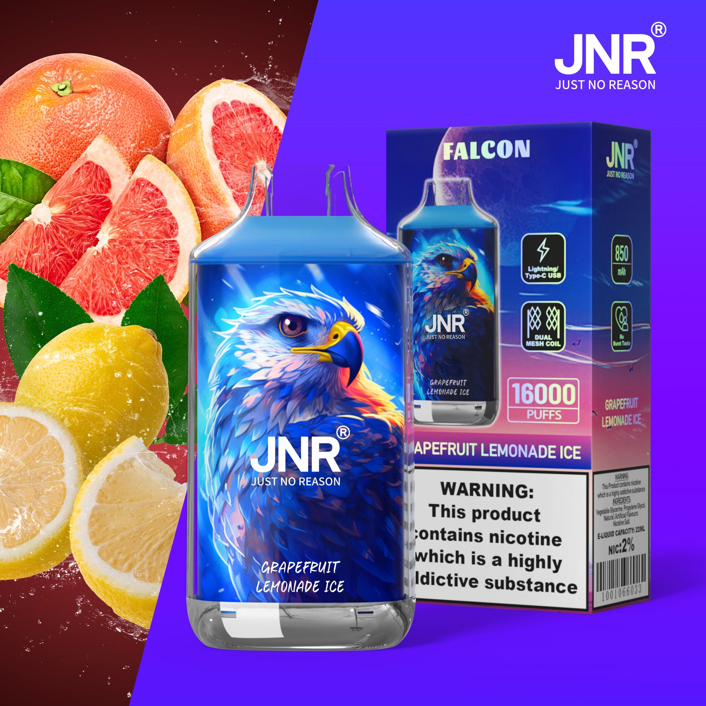 JNR FALON 16000 16K Puffs Original Edition Disposable Vape