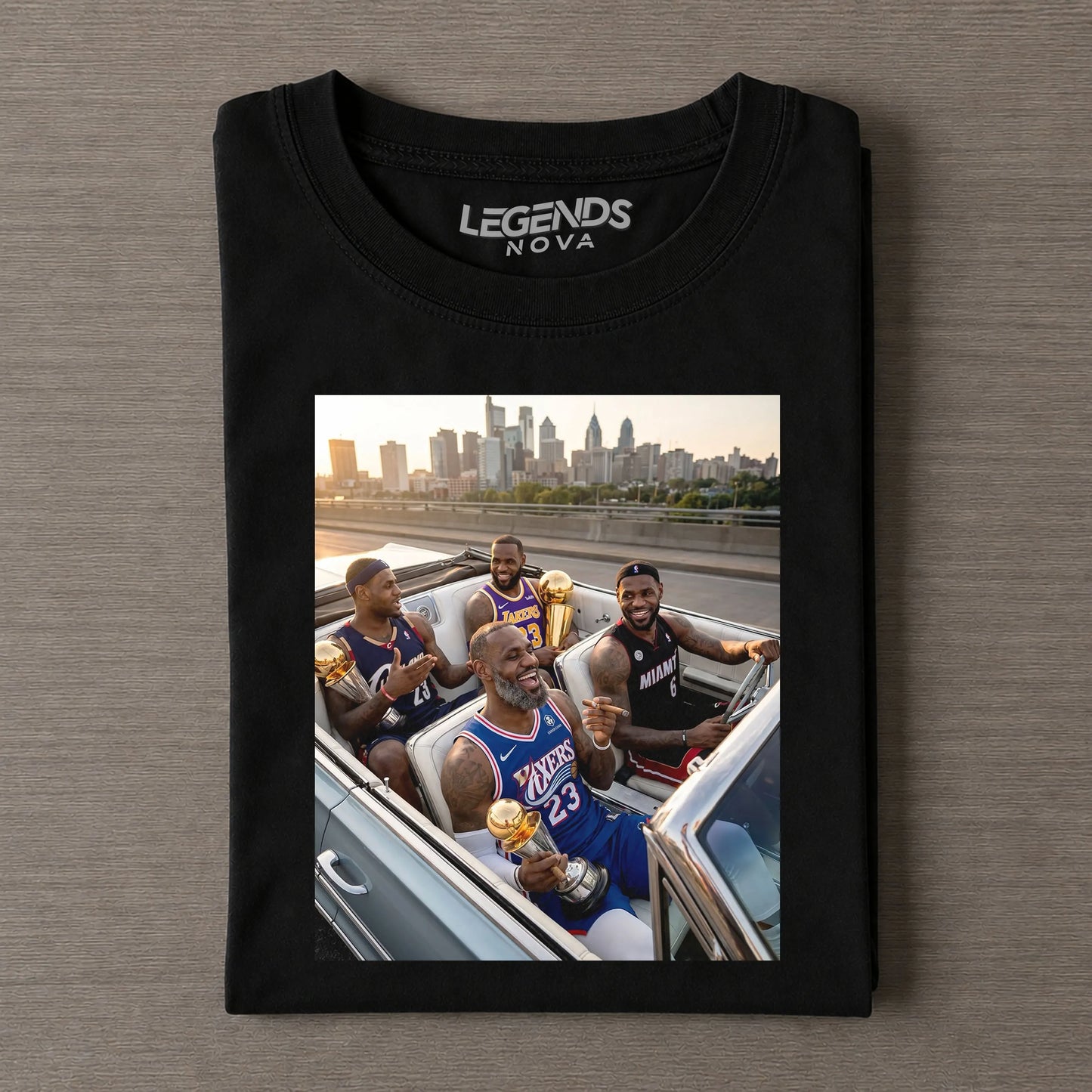 LeBron James’s Four Careers Tee