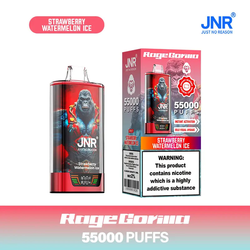 JNR Rage Gorilla 55K 55000 Puffs Smart Display Original Disposable Vape