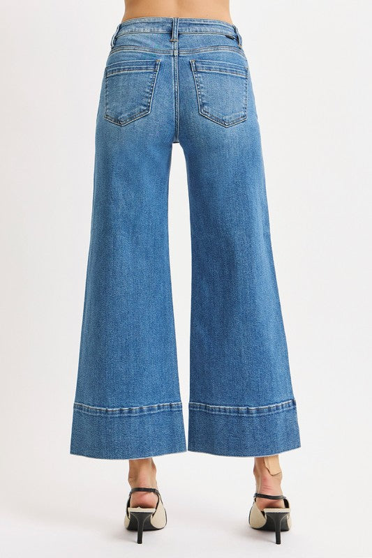 RISEN Pintuck Tummy Control Jean