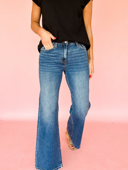 Zenana Harbor Straight Leg Jean