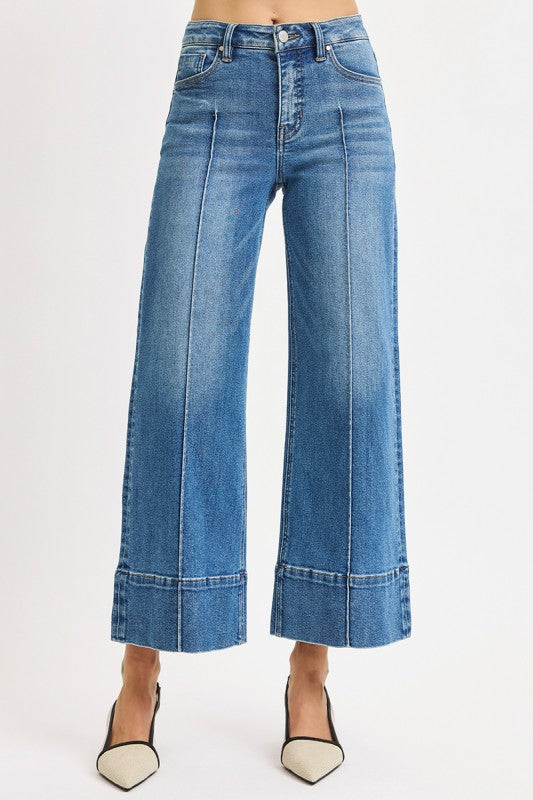RISEN Pintuck Tummy Control Jean