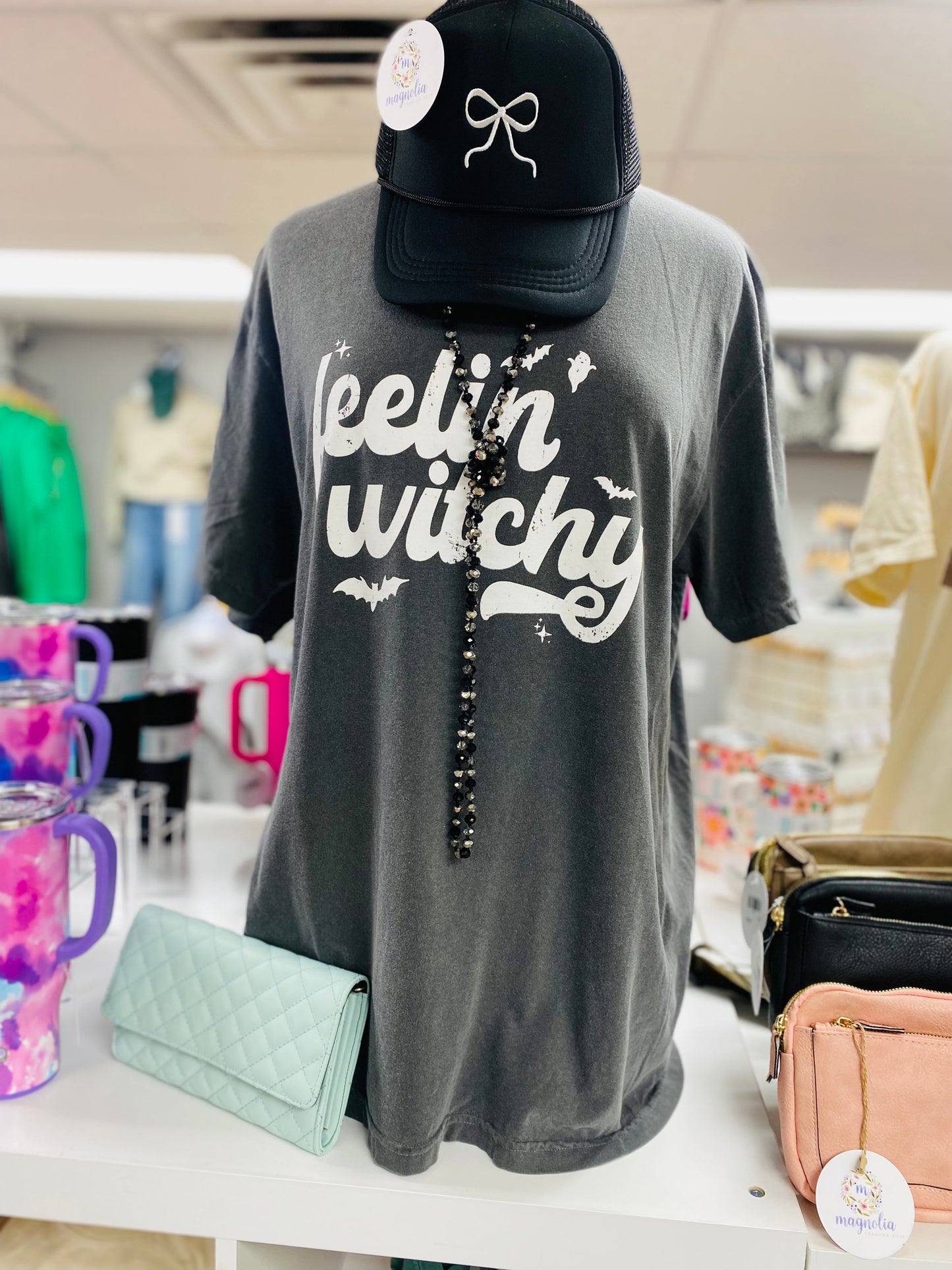Comfort Colors Feelin Witchy Tee