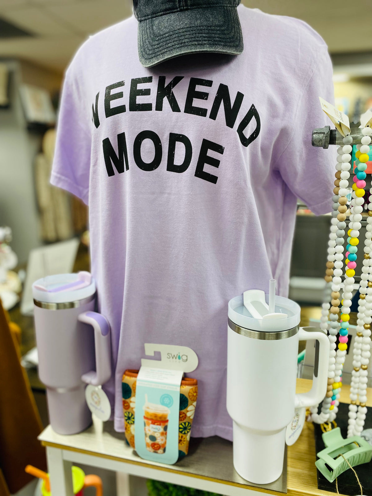 Comfort Colors Weekend Mode Tee Orchid