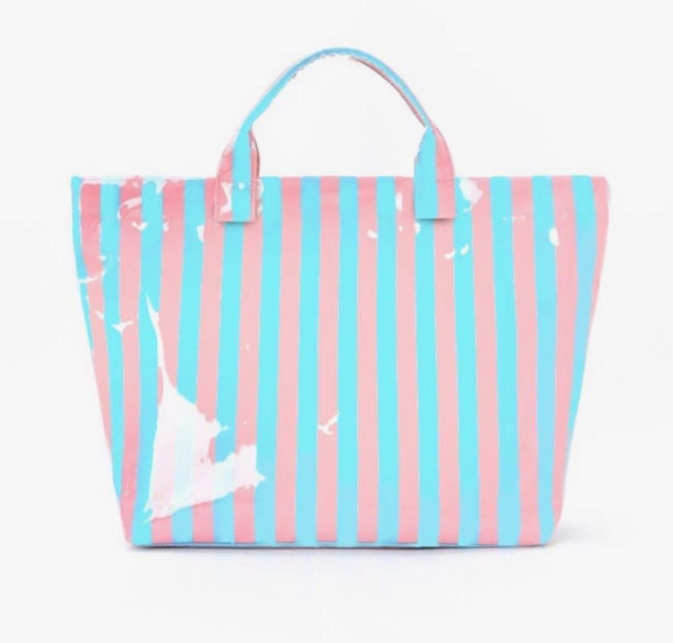 Large Vinyl Tote Pool Bag