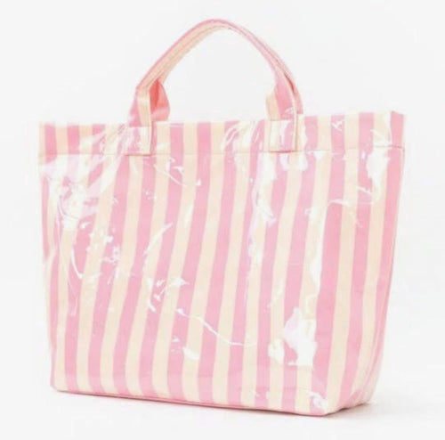 Large Vinyl Tote Pool Bag