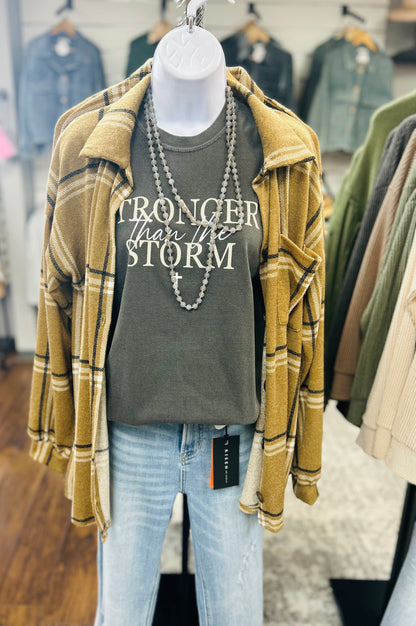 Comfort Colors Stronger Than The Storm Tee