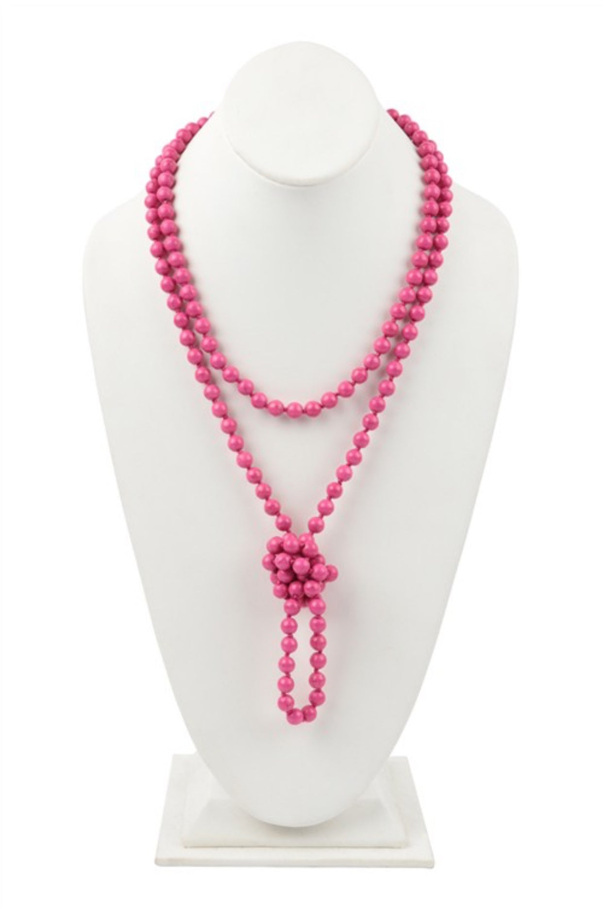 Natural Stone Bead Necklace
