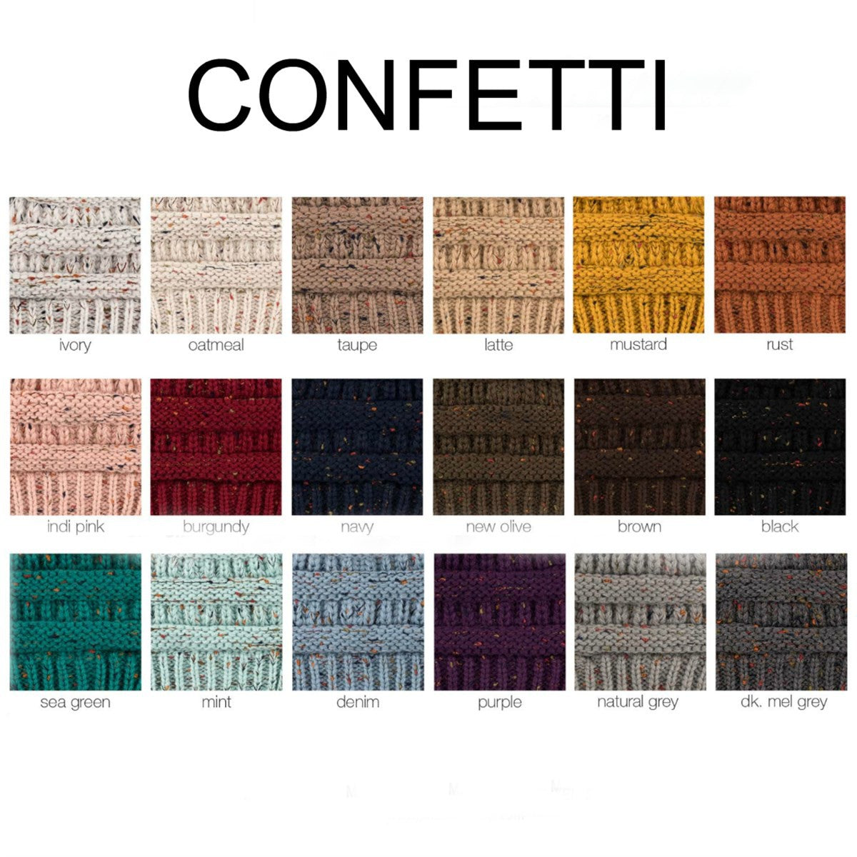 CC Original Confetti Beanie