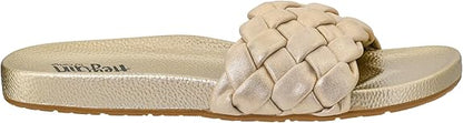 CORKYS Extra Sandal Washed Gold Metallic