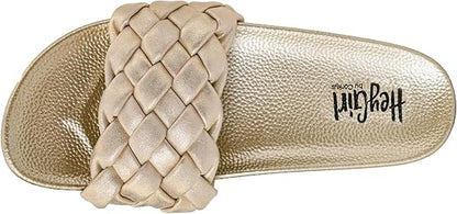 CORKYS Extra Sandal Washed Gold Metallic