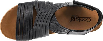 CORKYS Good For You Wedge Sandal Black