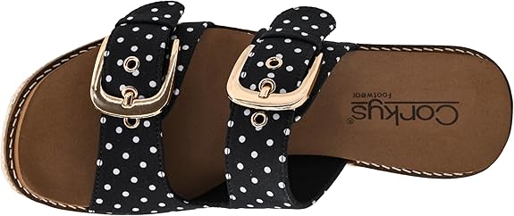 CORKYS Manifest Wedge Polka Dot