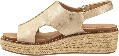 CORKYS Ready or Not Wedge Gold Metallic