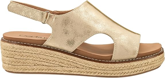 CORKYS Ready or Not Wedge Gold Metallic