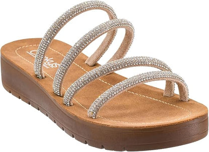 CORKYS Striptease Rhinestone Sandal
