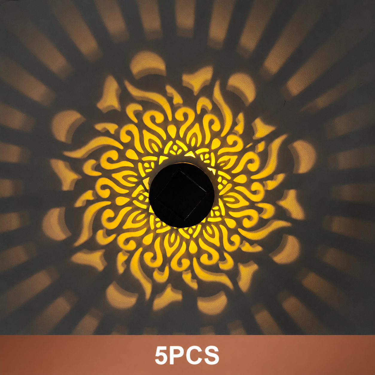 💐 50% OFF! Solar Mandala Light – Bohemian Garden Decor, Enchanting Pattern Projection 🌸🌀 【Limited Time】