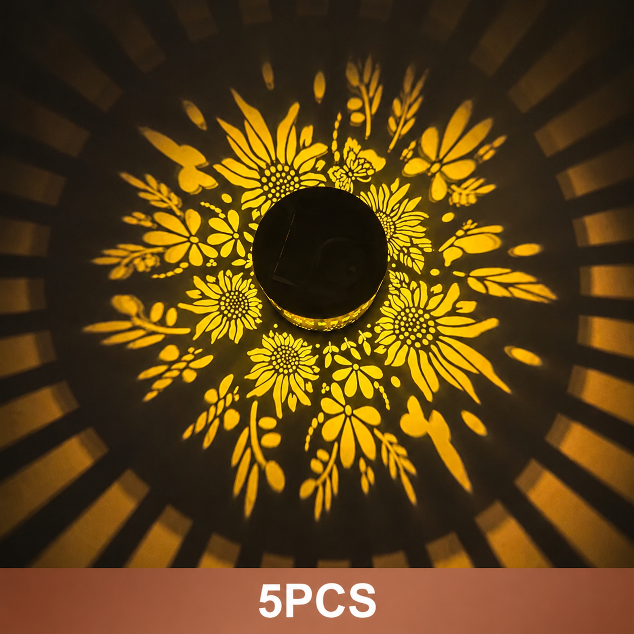 💐 50% OFF! Solar Mandala Light – Bohemian Garden Decor, Enchanting Pattern Projection 🌸🌀 【Limited Time】