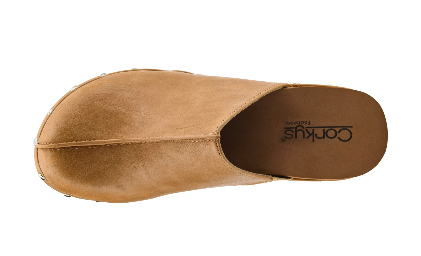 Corkys Marley Caramel Slip On Wedge
