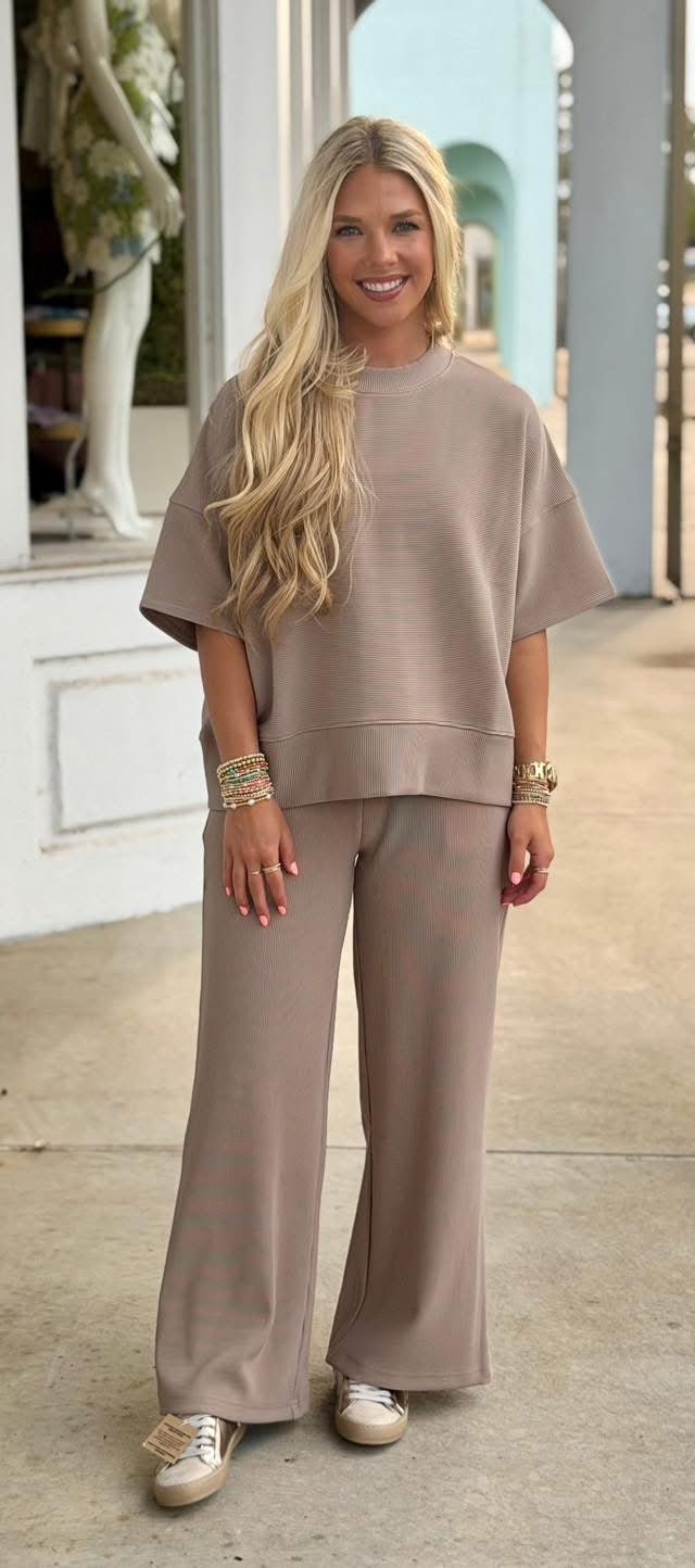 Lounge Around 2PC Set Mocha