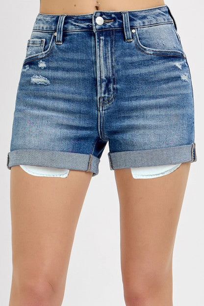 RISEN Emma Cuffed Shorts