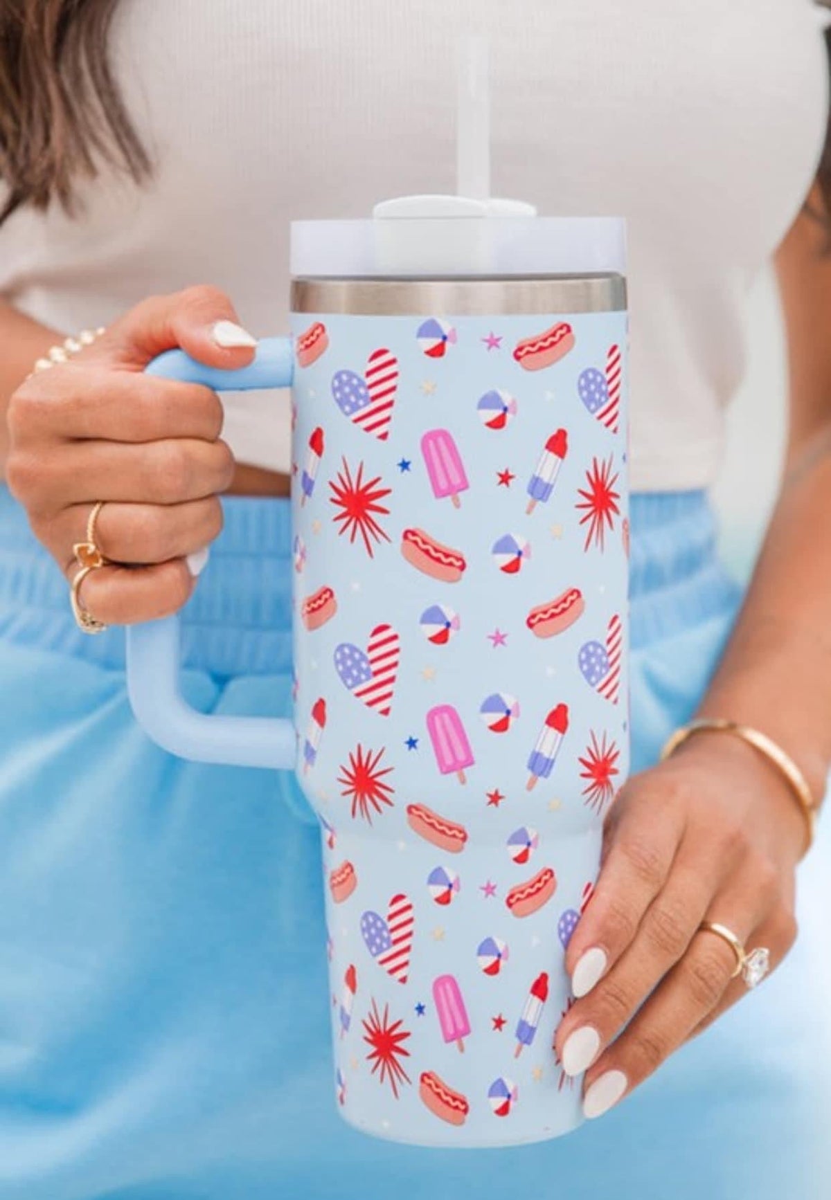 Americana 40oz Stainless Tumbler