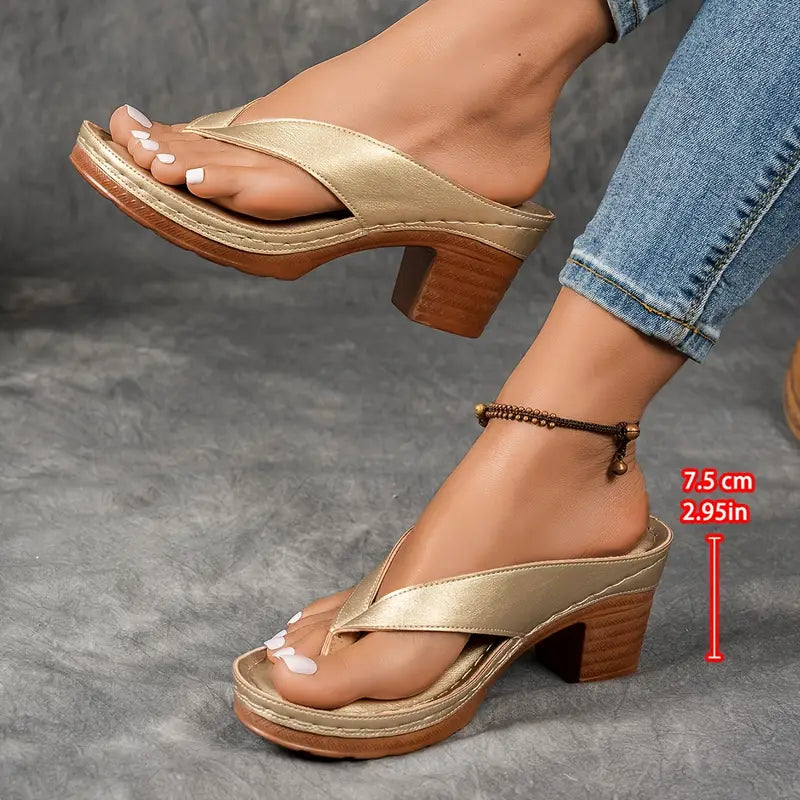 Felina - Cushioned Heeled Sandals