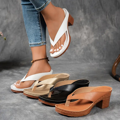 Felina - Cushioned Heeled Sandals